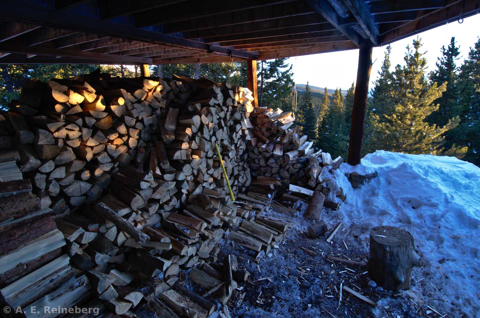 A winter trip to Vance's Hut