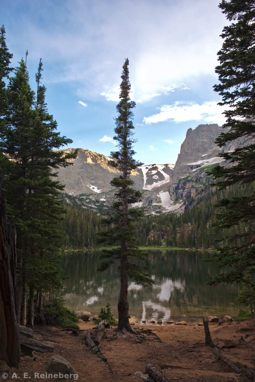 Summer hiking in Rocky Mountain National Park