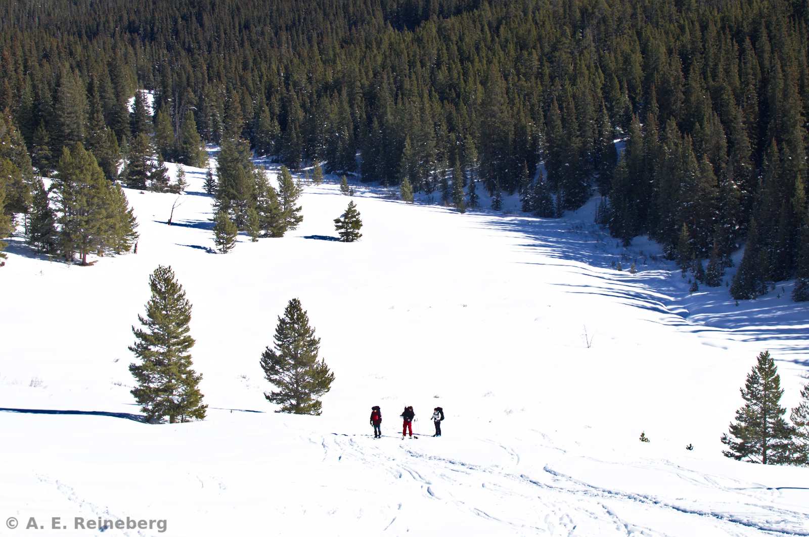 A winter trip to Vance's Hut