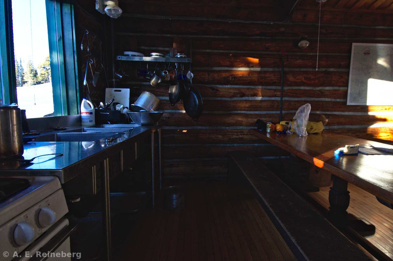 A winter trip to Vance's Hut