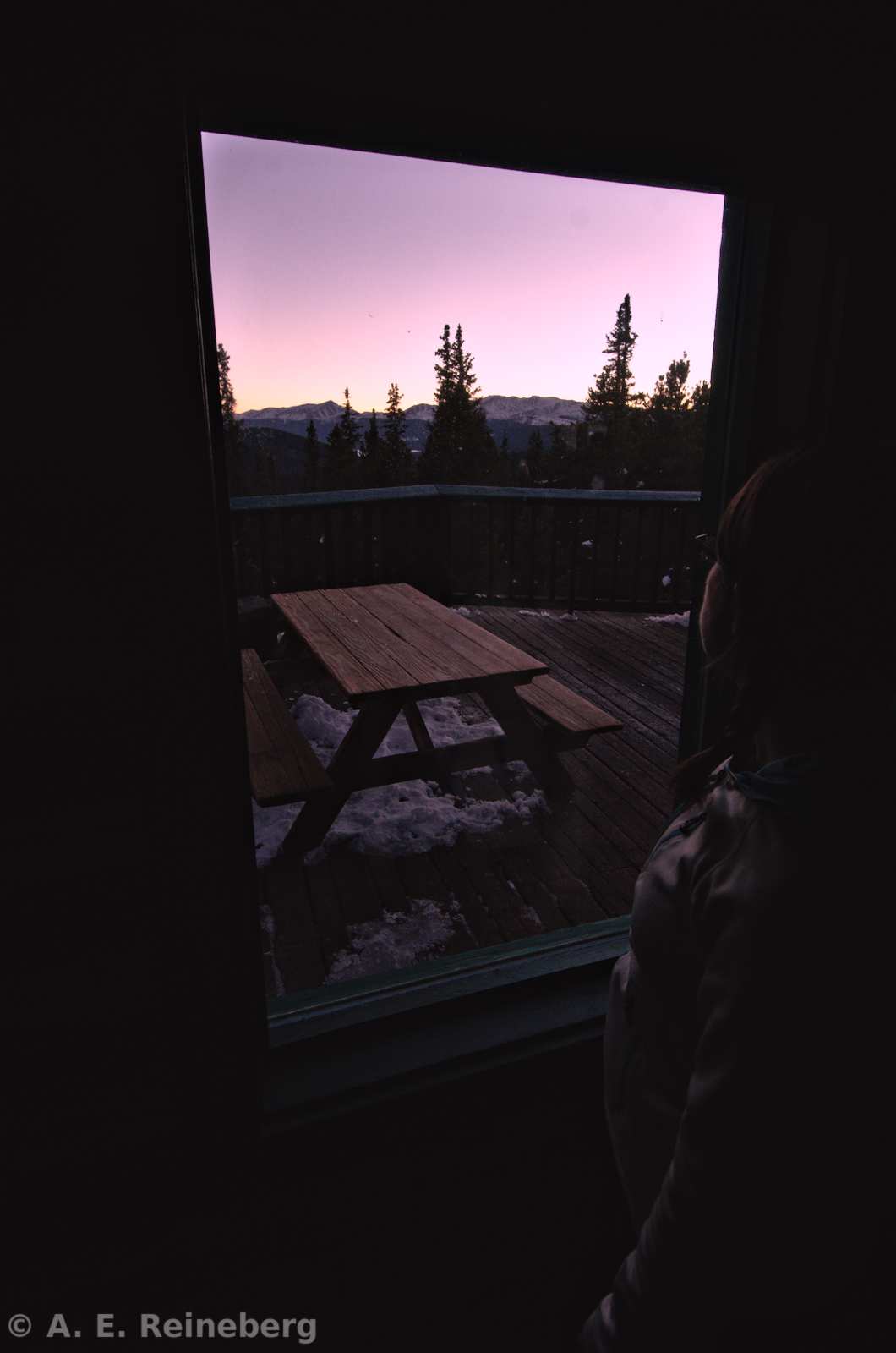 A winter trip to Vance's Hut