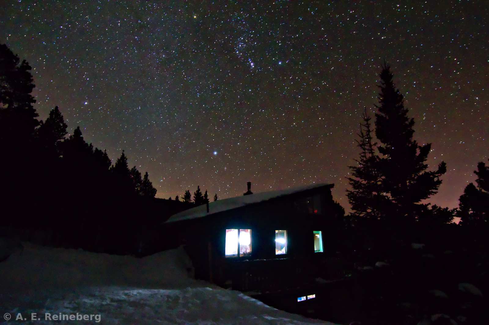 A winter trip to Vance's Hut