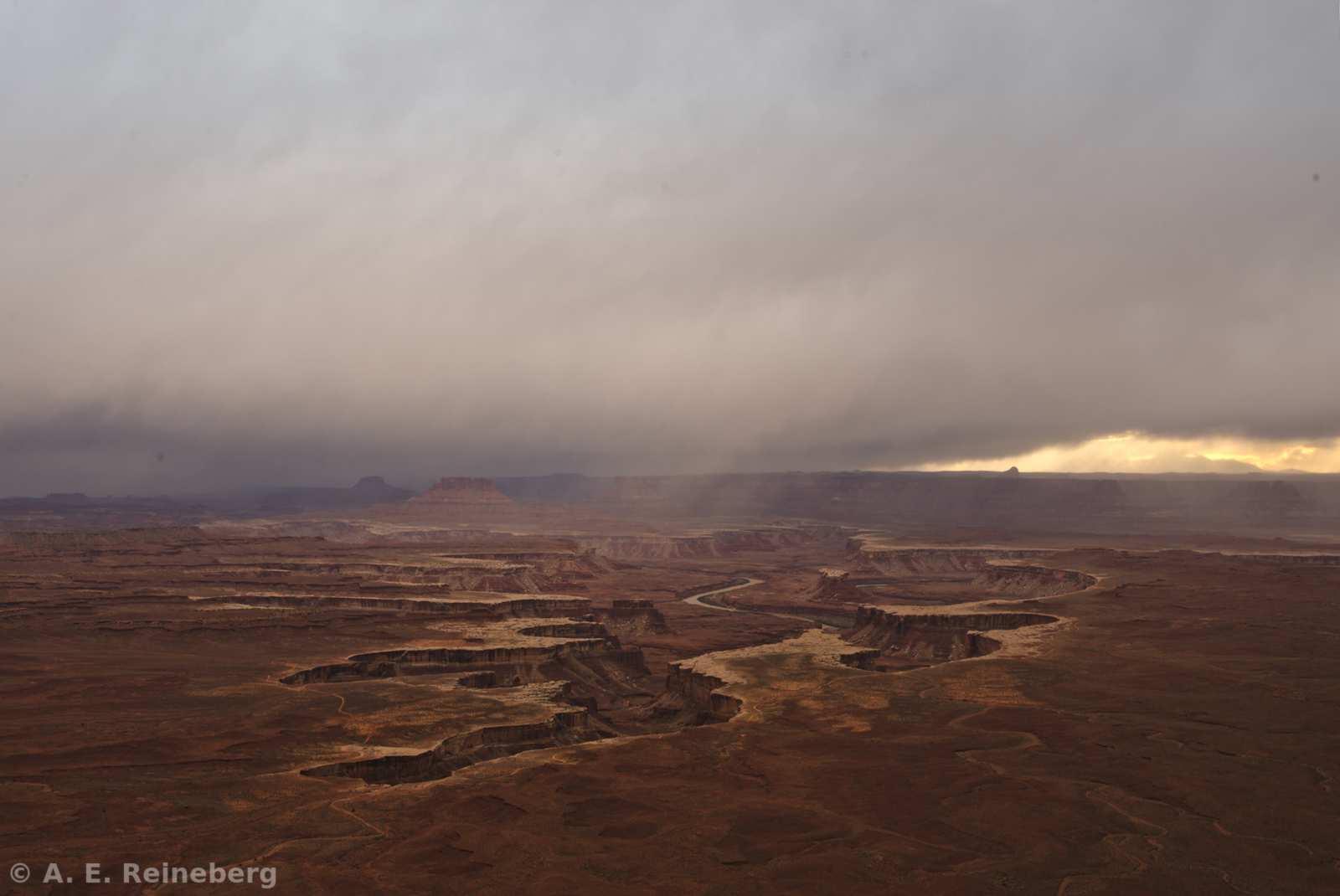 Utah camping in March