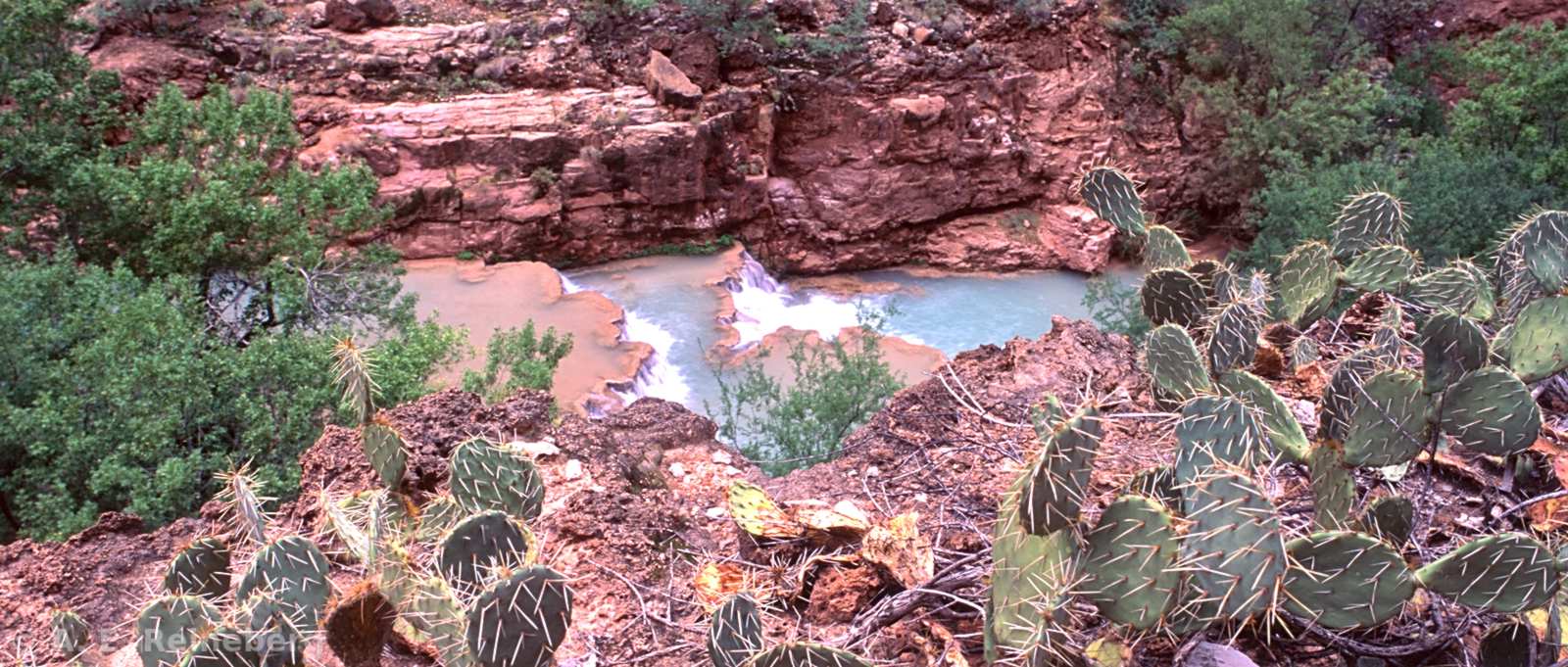 Havasu Falls and Grand Canyon