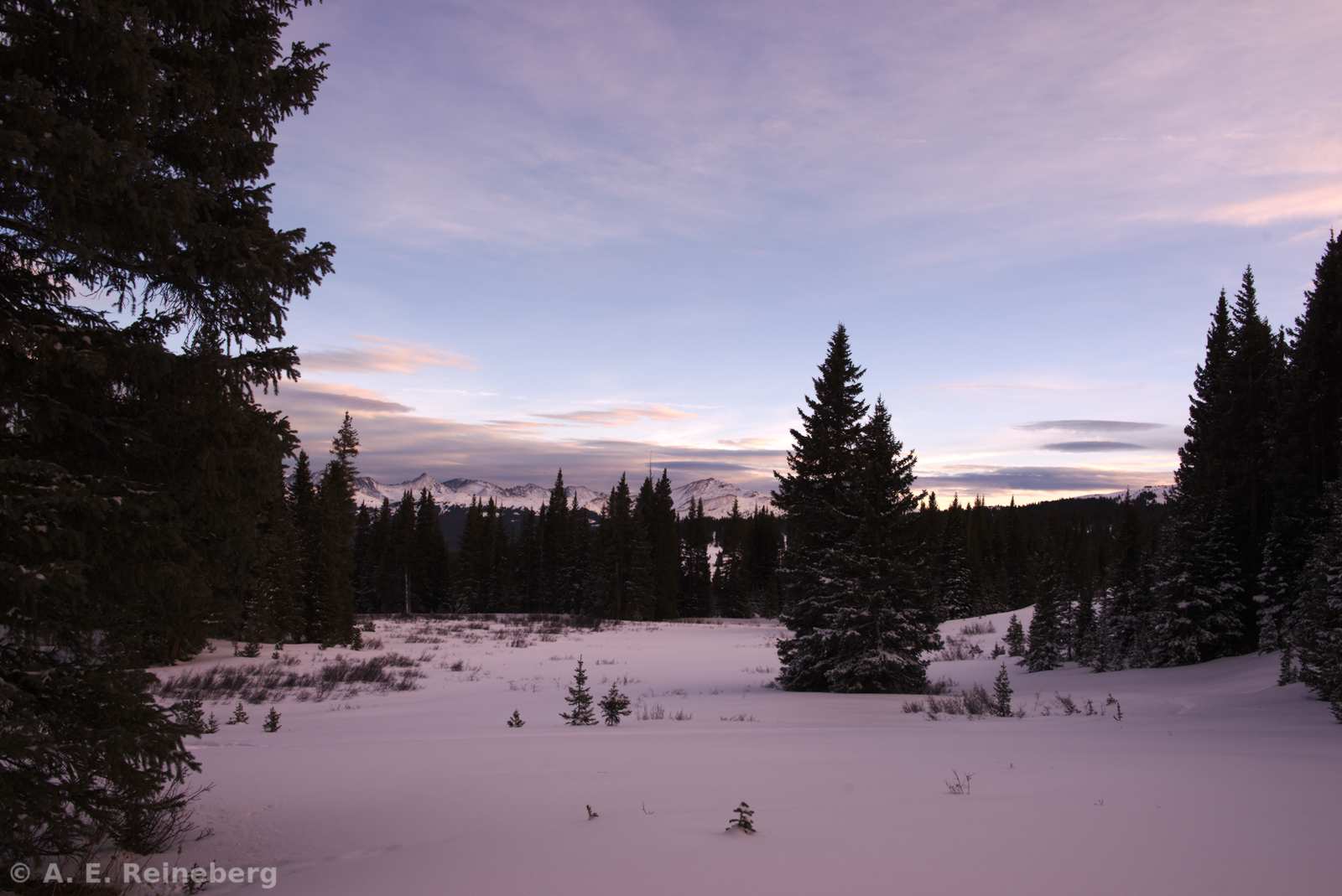 A winter trip to Chuck's Cabin