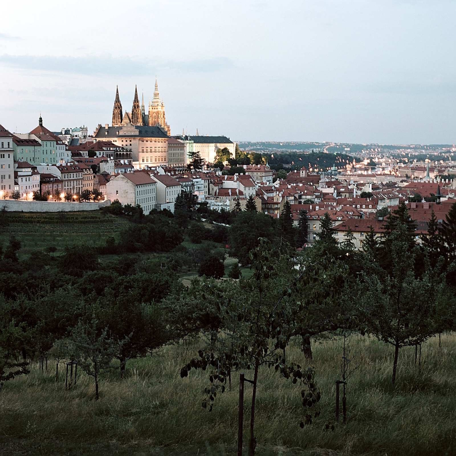 Train trip through Europe