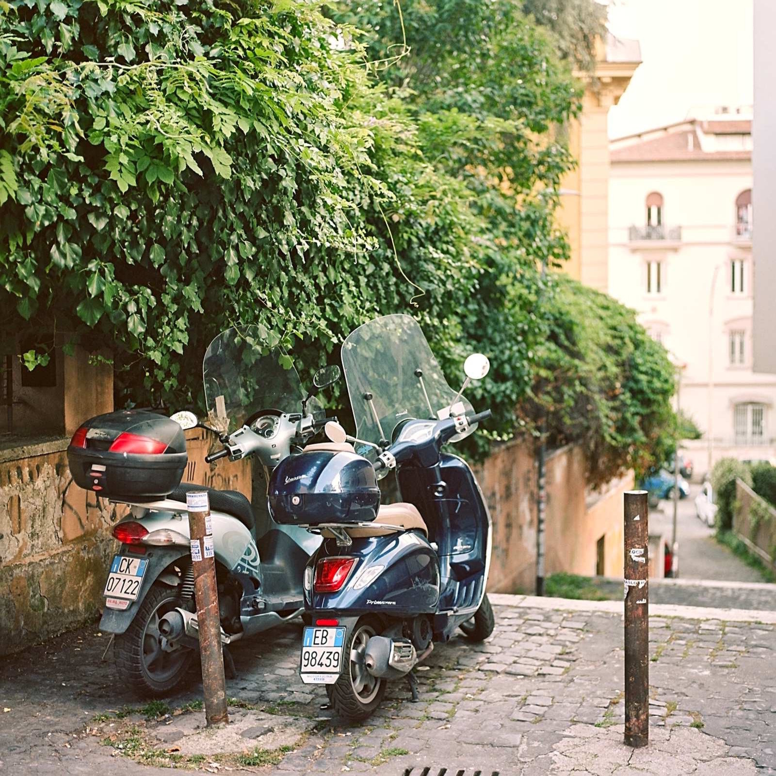 Train trip through Europe
